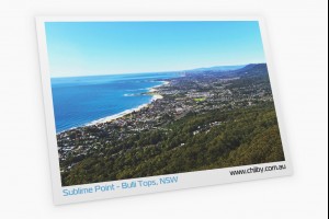 Postcard of Sublime Point Lookout